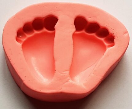 Molde Silicone Modelo Pés T. Médio