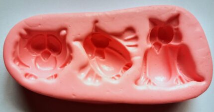 Molde Silicone Corujinhas