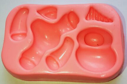 Molde Silicone Modelo Unicórnio Sentado