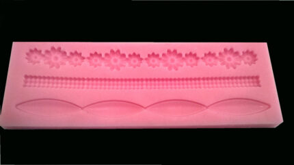 Molde Tapete Renda De Açucar Silicone Dura-flex