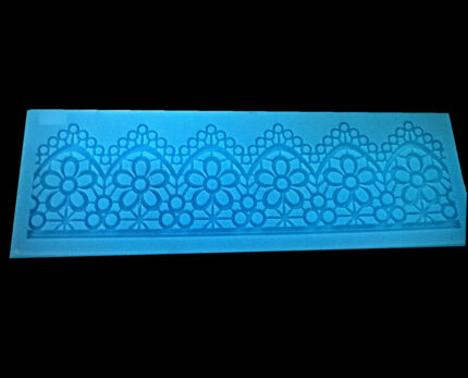Molde Tapete Renda De Açúcar Silicone Dura-flex
