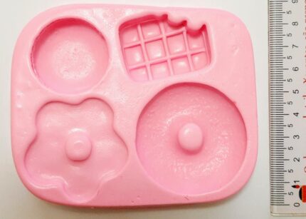 MOLDE SILICONE MODELO BOLO, TORTAS E SORVETES