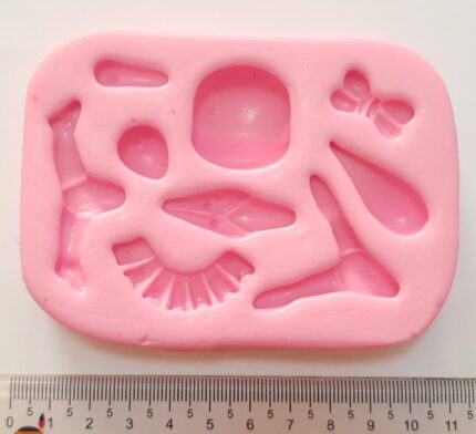 MOLDE SILICONE APLIQUES BAILARINA