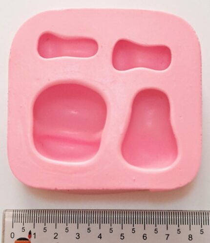 MOLDE SILICONE MODELO BONECO UNIVERSAL MÉDIO