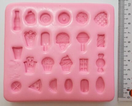 MOLDE SILICONE APLIQUE DE LAÇO GOSTOSURAS