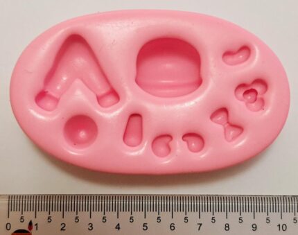 MOLDE SILICONE MODELO BONEQUINHO