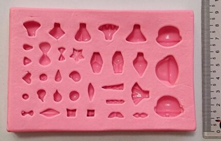 MOLDE SILICONE MICRO APLIQUES