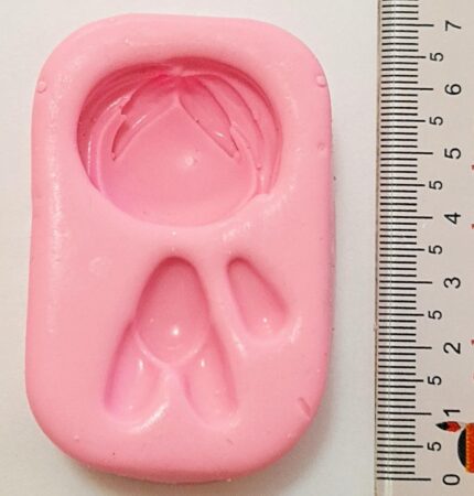 MOLDE SILICONE APLIQUE FRANJINHA