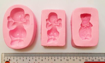 KIT PROMOCIONAL 03 MOLDES DE BEBÊ VARIADOS