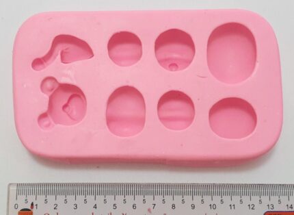 MOLDE SILICONE CABECINHAS UNIVERSAIS