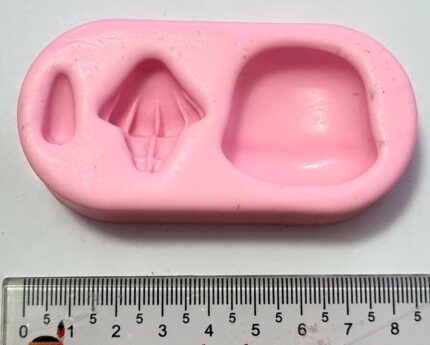 MOLDE SILICONE APLIQUE DE PRINCESA 3