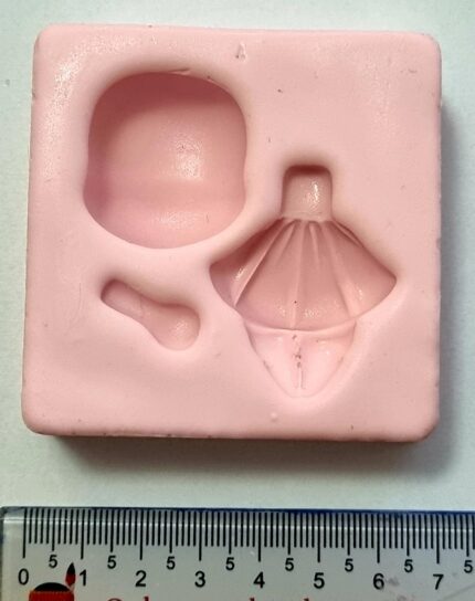 MOLDE SILICONE APLIQUE MENINA LINDA 4