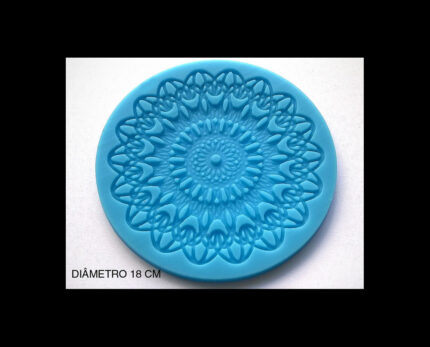 Molde Tapete Renda De Açucar Silicone Dura-flex