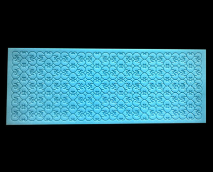 Molde Tapete Renda De Açucar Silicone Dura-flex