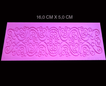 Molde Renda Açúcar Silicone Dura-flex