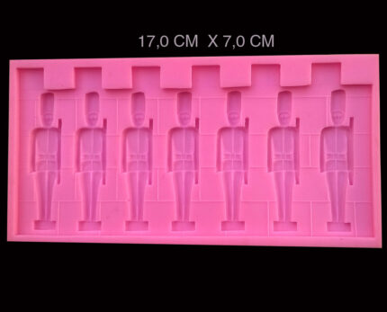Molde Silicone Soldados Ingleses