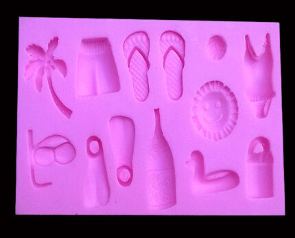 Molde Silicone Modelos Praia Dura-flex