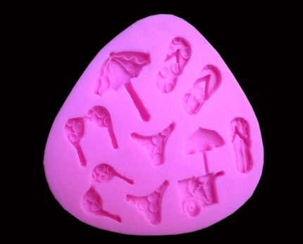 Molde Silicone Modelo Praia Dura-flex