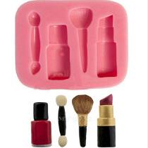 Molde Silicone Modelo Maquiagem