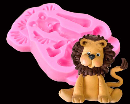 Molde Silicone Modelo Leão