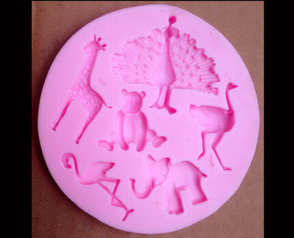 Molde Silicone Modelo  Bichos  Zoológico