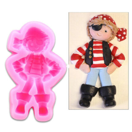 Molde Silicone Modelo Pirata