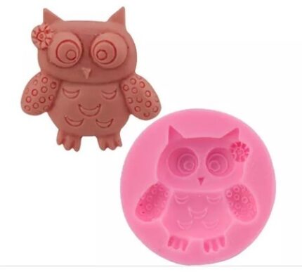Molde Silicone Modelo Corujinha