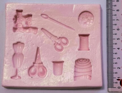 Molde Silicone Modelo Kit Costura