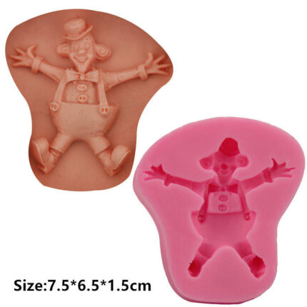 Molde Silicone Modelo Palhaço