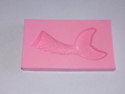 Molde Silicone Calda Sereia Pequena
