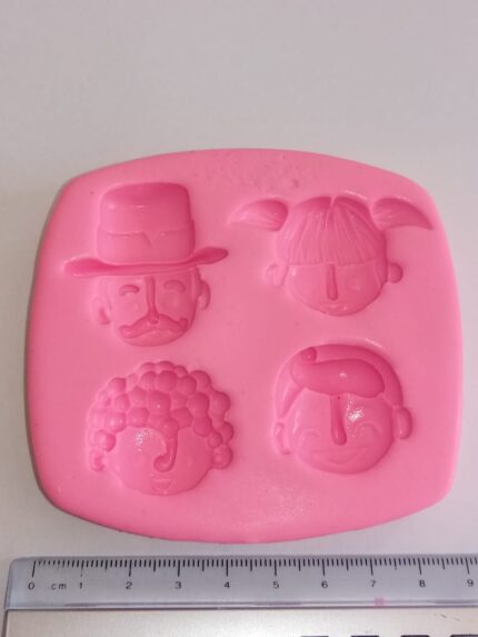 Molde Silicone Turma Da Bita