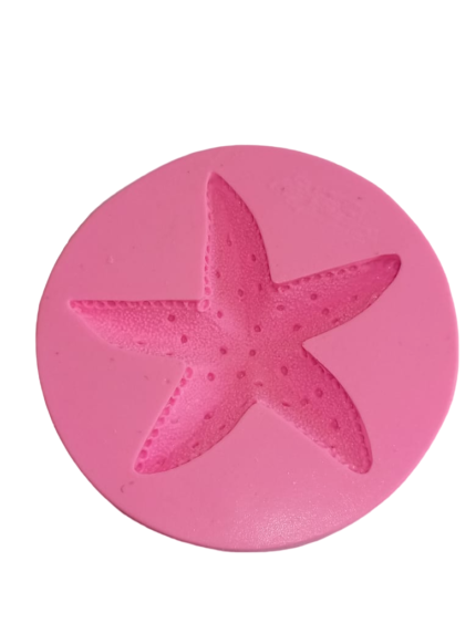 Molde Silicone Estrela Do Mar Grande