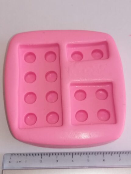 Molde Silicone Modelo Peça Lego