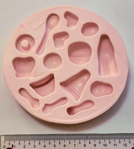 MOLDE SILICONE BONECO UNIVERSAL COZINHEIRO E COZINHEIRA