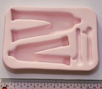 MOLDE SILICONE BONECO UNIVERSAL EM PÉ GRANDE