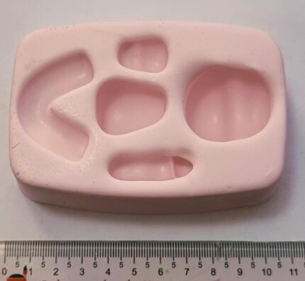 MOLDE SILICONE BONECO UNIVERSAL MÉDIO