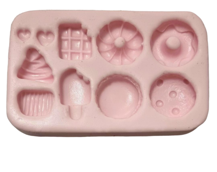 MOLDE SILICONE GULOSEIMAS E DOCES