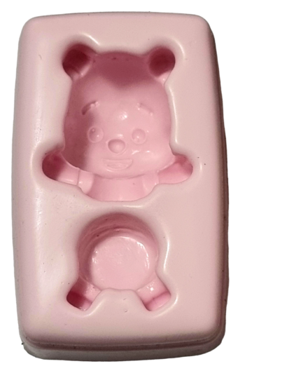 MOLDE SILICONE URSINHO FOFINHO
