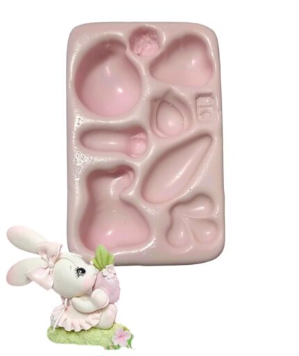 MOLDE SILICONE MODELO COELHO RABITTO