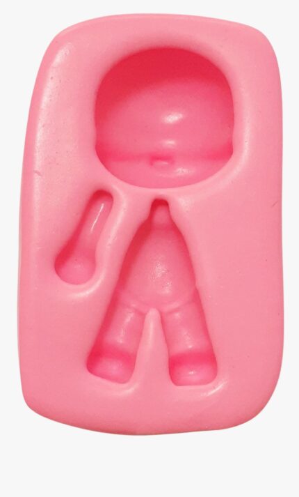 MOLDE SILICONE BONECO UNIVERSAL MÉDIO