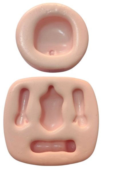MOLDE SILICONE BONECO UNIVERSAL PEQUENO