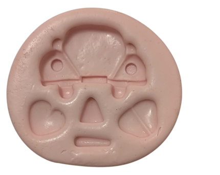 MOLDE SILICONE MODELO CARRO FUSQUINHA