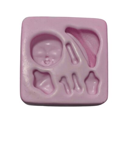 Molde Silicone Aplique Laços Puro Charme